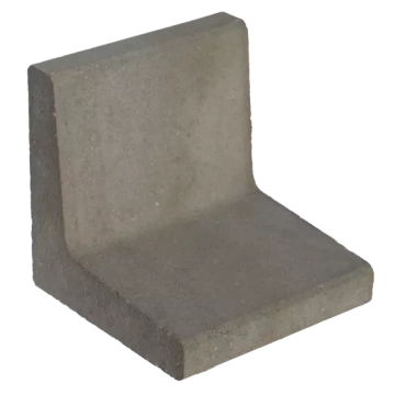 L-element 40x40x40 Grijs