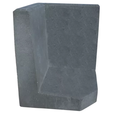 Hoek L-element 50x40x40 Antraciet