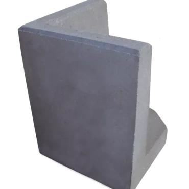 Hoek L-element 50x40x40 Antraciet