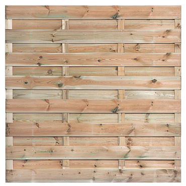 Tuinscherm grenen groen geïmpregneerd, 15-planks Erica 180 x 180 cm