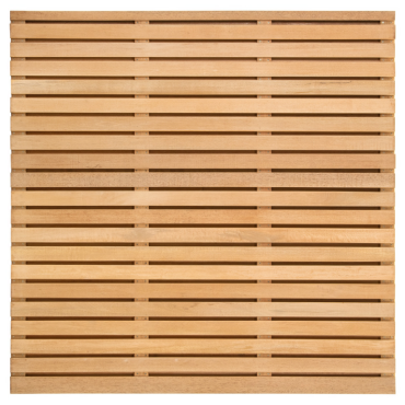 Tuinscherm hardhout Bangkirai kunstmatig gedroogd (Rhombusprofiel) Prinsenbeek 180 x 180cm