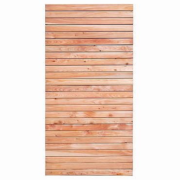 Tuinscherm Douglas, geschaafd (Rhombusprofiel) Klagenfurt H180 x B90 cm (smal)