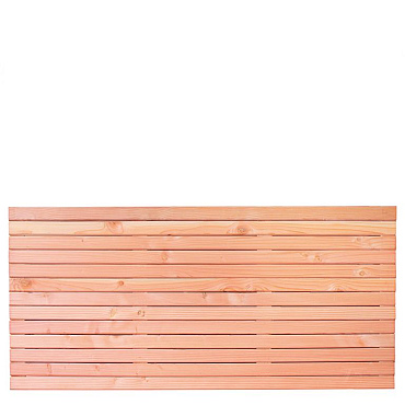 Tuinscherm Douglas, geschaafd (Rhombusprofiel) Klagenfurt H90 x B180 cm (breed)