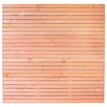 Tuinscherm Douglas, geschaafd (Rhombusprofiel) Klagenfurt 180 x 180 cm