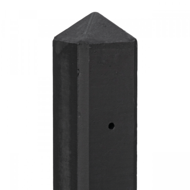 Berton©-paal Amstel LG, antraciet gecoat, diamantkop 10 x 10 x 280 cm T-model