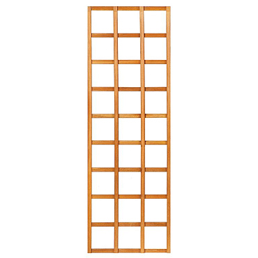 Trellis recht hardhout kunstmatig gedroogd H180 x B60 cm