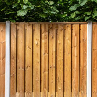 Berton©-paal IJssel wit/grijs, diamantkop 10 x 10 x 280 cm kabeldoorvoer