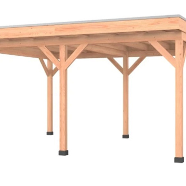 Tuinmaterialen.nl Standaard overkapping 300x500