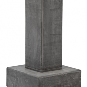 Berton© blokpoer antraciet M16-bus (28 x 28)>(14 x 14) x 50 cm