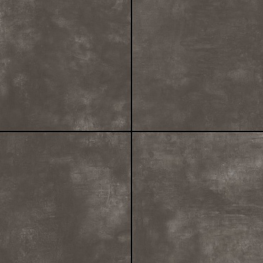 Kera Twice 60x60x4,8 cm Fiammato Antracite