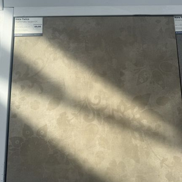Kera Twice 60x60x4,8 cm Fiammato Taupe Decor