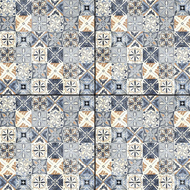 GeoCeramica®60x60x4 DueDecora Multicolor