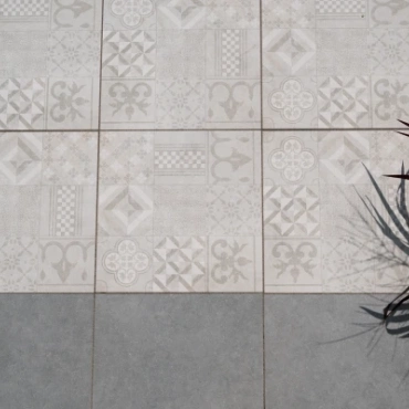 Ceramiton Titan 60x60x4cm Mosaïc Silver