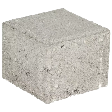 Ecotop Base Halve bss 10,5x10,5x8 normaal facet grijs KOMO