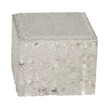 Ecotop Base Halve bss 10,5x10,5x8 normaal facet grijs KOMO