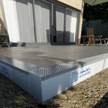Hydroblob Lijnafwatering Infiltratiesysteem Set LG34 Verzinkt Rooster