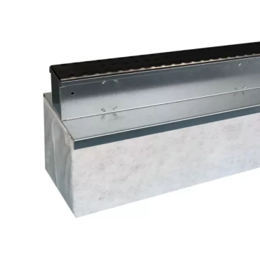 Hydroblob Lijnafwatering Infiltratiesysteem Set LG45 Slimline Grafiet Rooster