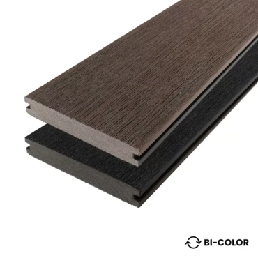 Fiberdeck WPC Terrasplank massief Vintage Graphite / Wenge 23x138x4000mm