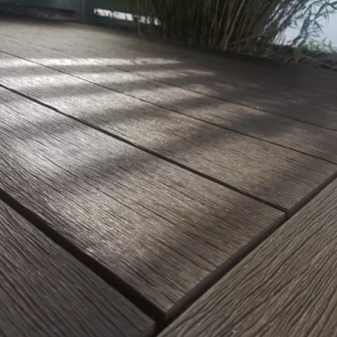 Fiberdeck WPC Terrasplank massief Vintage Graphite / Wenge 23x138x4000mm