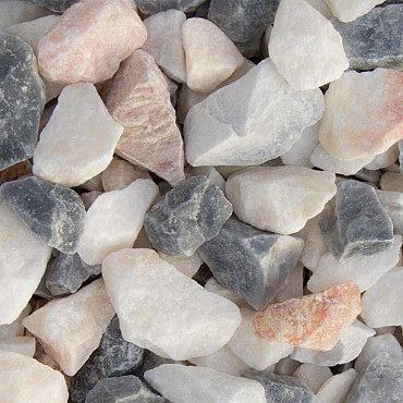 Frozen pink split 14-25mm Minibag 0,5m3 | 800KG