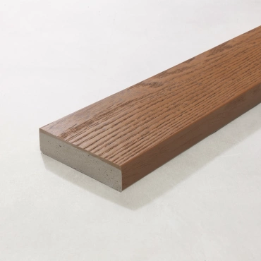 MDE126C | Vlonderplanken enhanced grain slim boards Coppered Oak 3600x126x32mm
