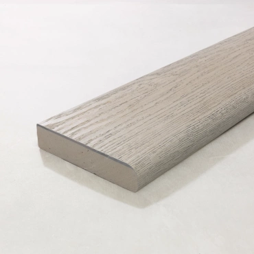 MEBB360D | Bullnose board (plank met afgeronde kant) Driftwood / Smoked Oak 3600x150x32mm