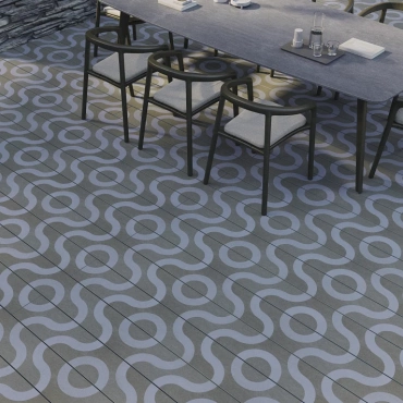 MDMC196B | Vlonderplanken Modello Contour Brushed Basalt 3600x196x32mm