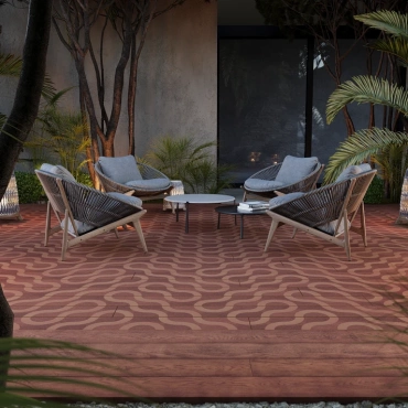 MDMC196J | Vlonderplanken Modello Contour Jarrah  3600x196x32mm