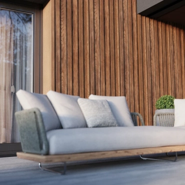 MCB360C | Envello Cladding Board & Batten+ Coppered Oak 3600x200x26/14mm