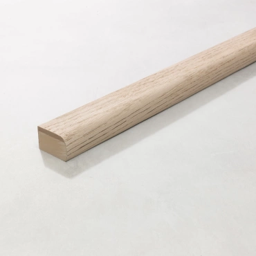 MEBF50L | Bullnose Edging flexible (Buigbaar randprofiel) Limed Oak 2400x50x32mm