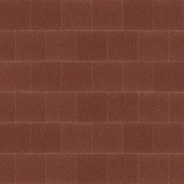 ExcluKera 20x20x6 cm KOMO rood met deklaag
