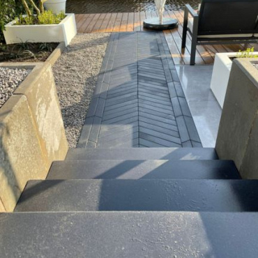 Romano Punto 40x8x8cm Nero