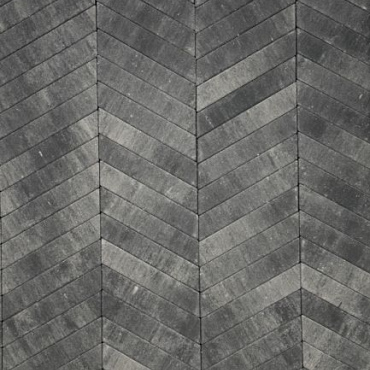 Romano Punto 40x8x8cm Grijs/Zwart