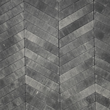 Romano Punto 40x8x8cm Grijs/Zwart