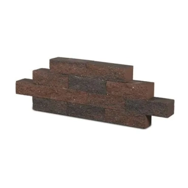 Catrock Getrommeld 31x11,5x10 cm Bruin/Zwart