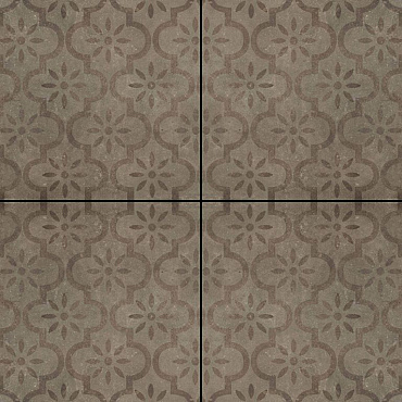 Ceramaxx Dekor Classic Taupe, 60x60x3 cm