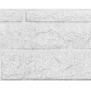 Berton©-motiefplaat wit/grijs H36 x D4,8 x L184 cm romeinsmotief enkelzijdig