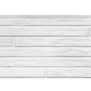 Berton©-motiefplaat smal wit/grijs H26 x D4,8 x L184 cm Lungo