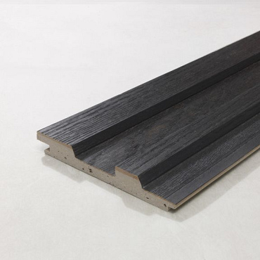 MCB360R | Envello Cladding Board & Batten+ Burnt Cedar 3600x200x26/14mm