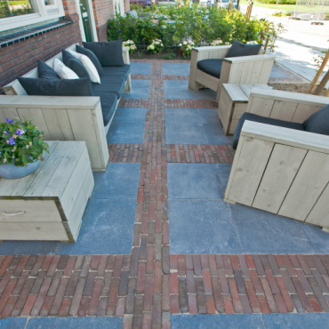 Schellevis Oudhollands Tegel 50x50x5 Antraciet