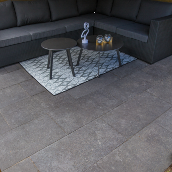 Schellevis Oudhollands Tegel 80x40x5 Antraciet