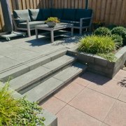 Schellevis Oudhollands Tegel 100x100x5 Roodbruin