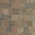 Metro Trommelsteen 15x15x6 S brons genuanceerd