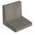 L-element 40x40x40 Grijs