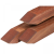 Hardhout paal 8,5 x 8,5 x 250 cm glad geschaafd, gepunt - duurzaamheidsklasse 1