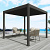 Aluminium overkapping Toronto vrijstaand 300 x 300 x 255 cm antraciet