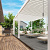 Aluminium overkapping Toronto vrijstaand 360 x 720 x 255 cm wit