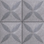 GeoCeramica® 60x60x4 Ambi. Antra Flower