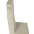 L-element 60x40x34 cm Grijs