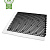 EuroGravel PLUS splitplaat zwart + anti-worteldoek